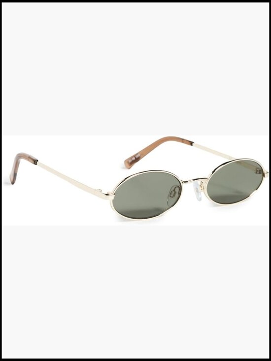 Le Specs Love Train Limited Edition Oval Sunglasses Non-Polarized Adjustable main image 4